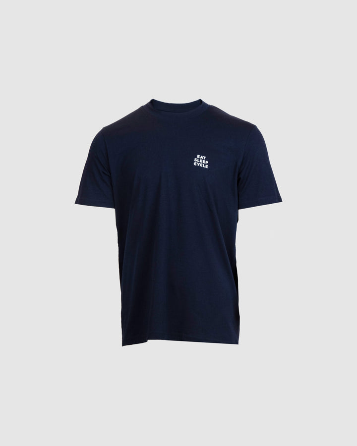 Camiseta Girona Drawn Bike - Azul marino