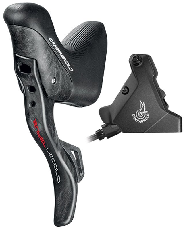 Maneta hidràulica de canvi esquerre Campagnolo Super Record EPS de 12 velocitats i disc de 160 mm