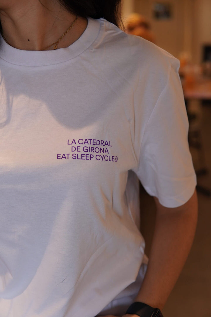 Camiseta Girona Catedral - Blanca