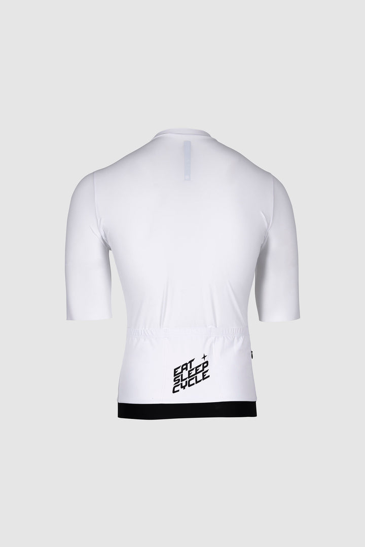 Eat Sleep Cycle Lite Jersey - Bianco