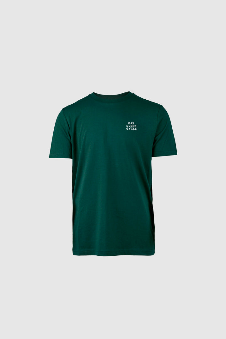 Camiseta Málaga Drawn Bike - Verde