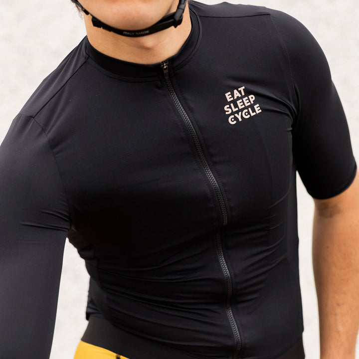 Maillot Eat Sleep Cycle Lux negro