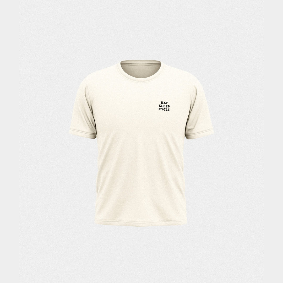 Eat Sleep Cycle Tech Tee Bone