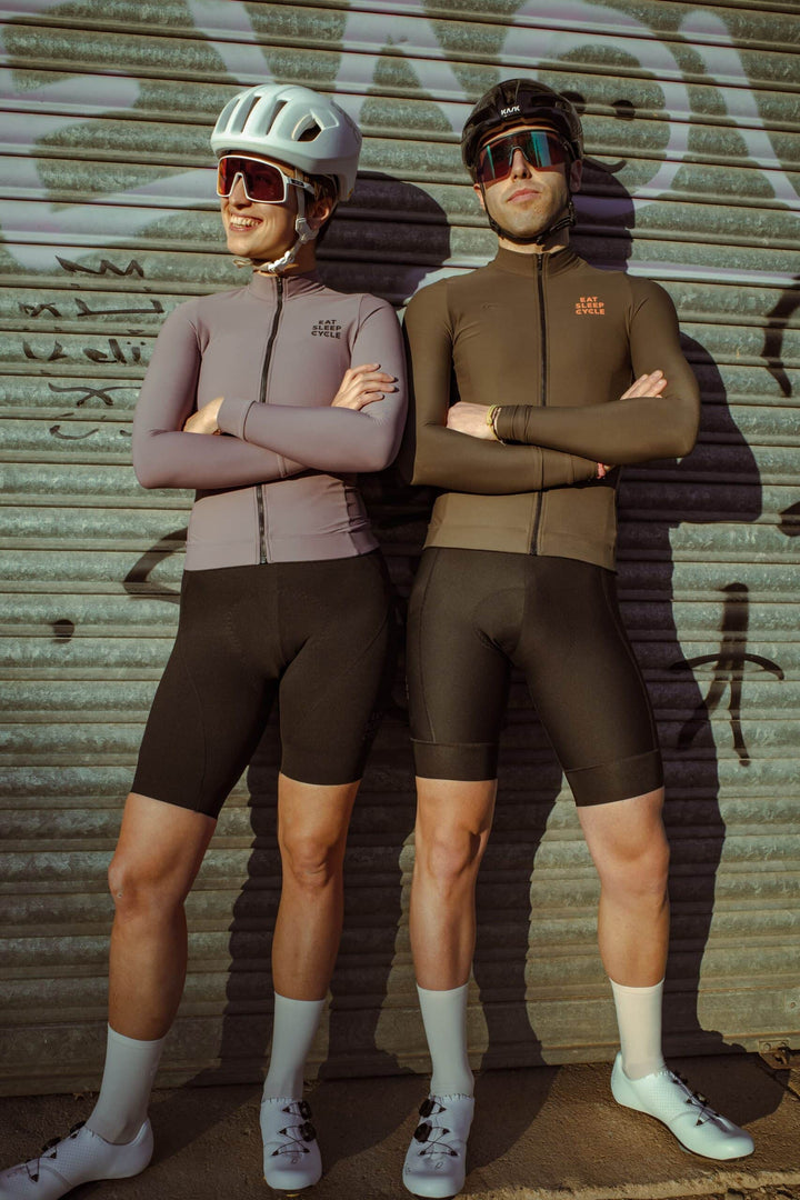 Eat Sleep Cycle Men Long Sleeve Jersey - Nero