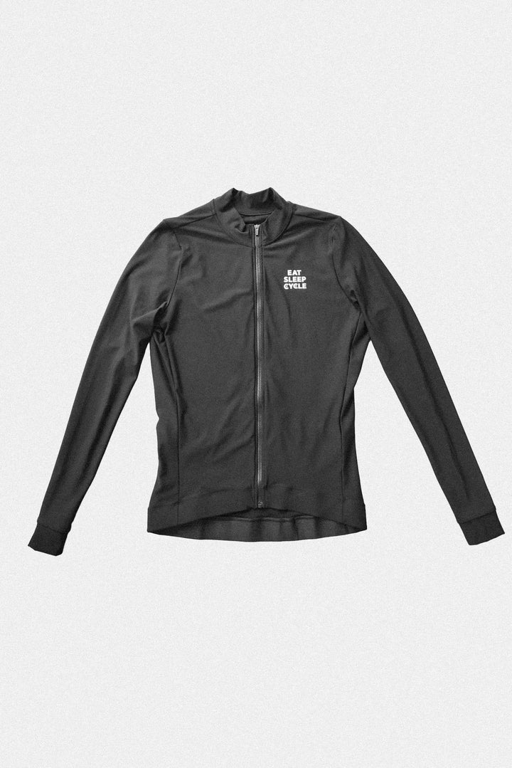 Eat Sleep Cycle Men Long Sleeve Jersey - Nero