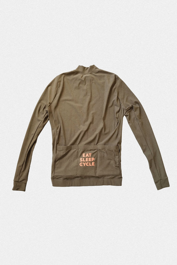 Eat Sleep Cycle Men Long Sleeve Jersey - Survivor