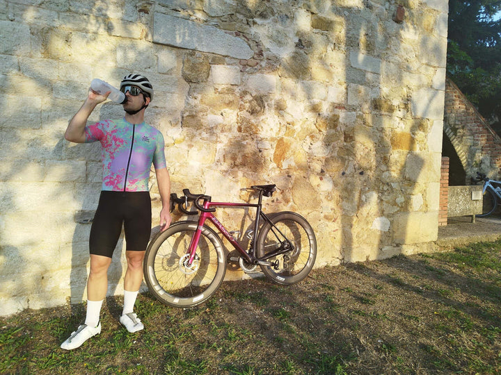 Samarreta Eat Sleep Cycle Lux Màlaga Verd/Rosa Home