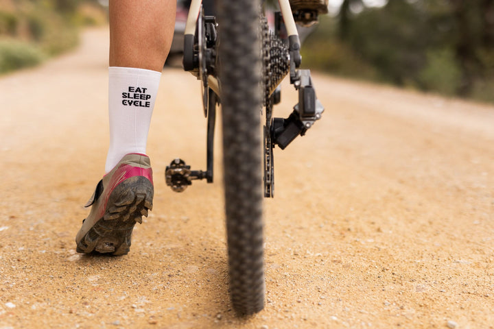 Mitjons amb logotip Eat Sleep Cycle
