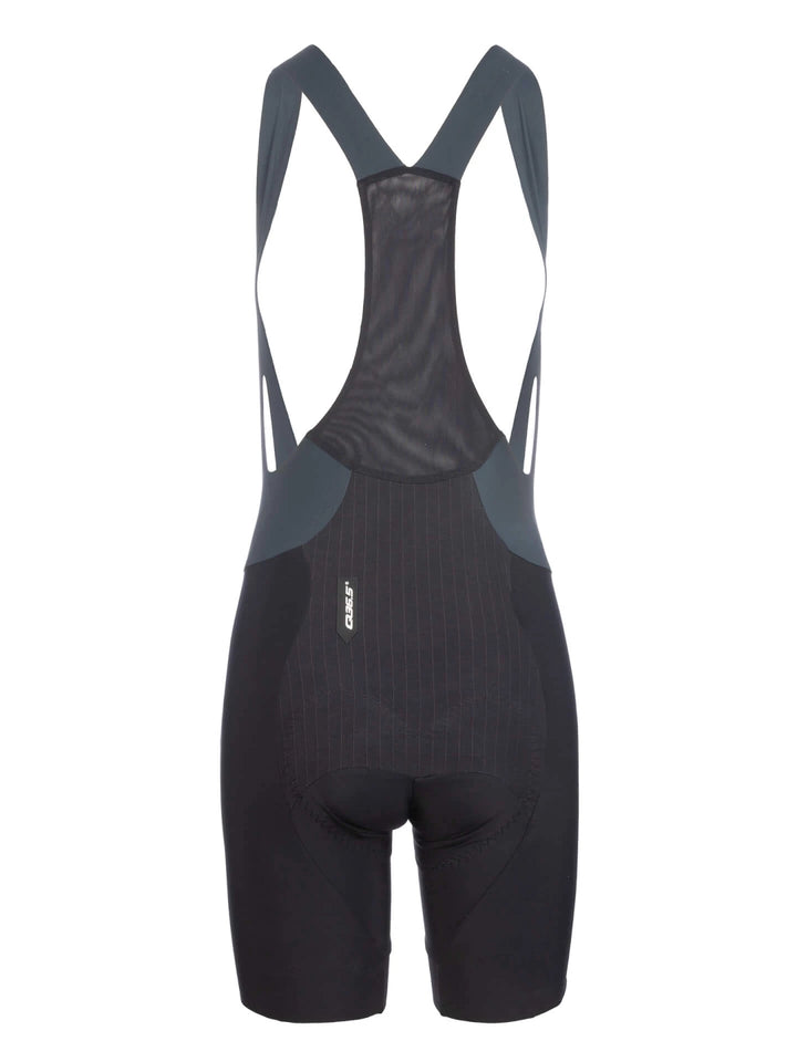 Culote corto con tirantes Gregarius Pro para mujer, color negro