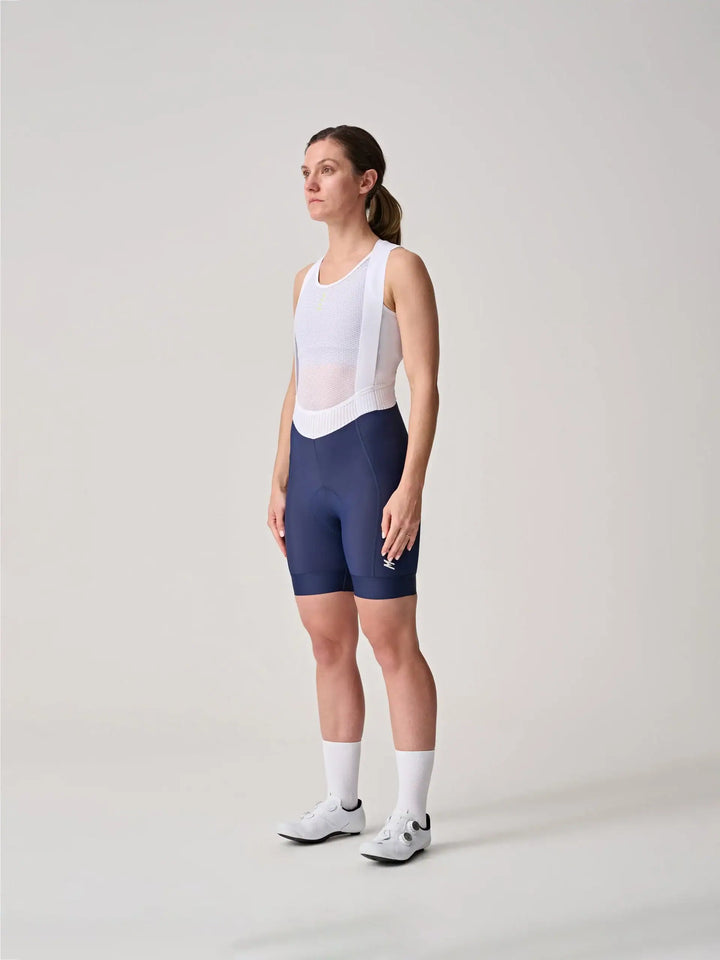 MAAP - Culote corto para mujer Evo Navy White