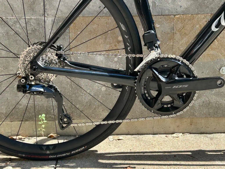 Wilier Granturismo SL Road Bike (Shimano 105 Di2 / Alu Wheels) - Ex-Demo 2025 - S (Black/Silver 01)