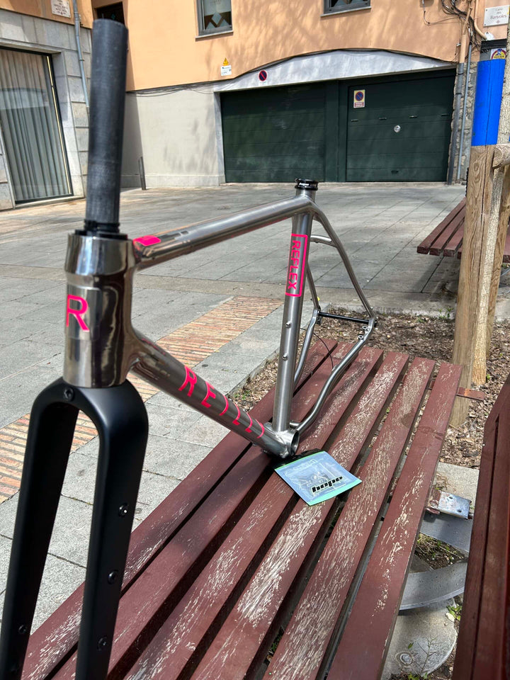 Reilly Reflex Titanium Gravel Bike Disc Frameset (Custom Anodised)