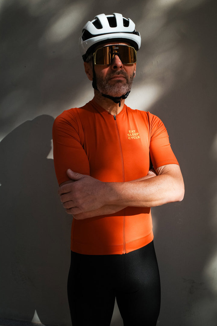 Samarreta Eat Sleep Cycle Rouleur - Vermell Òxid