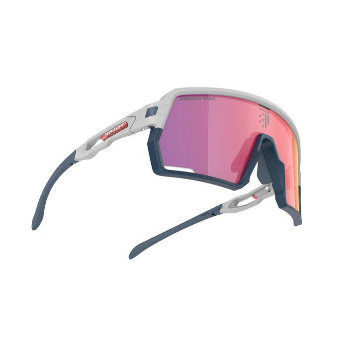 Rudy Project KELION American Magic Light Grey Matte Multilaser Red Limited Edition