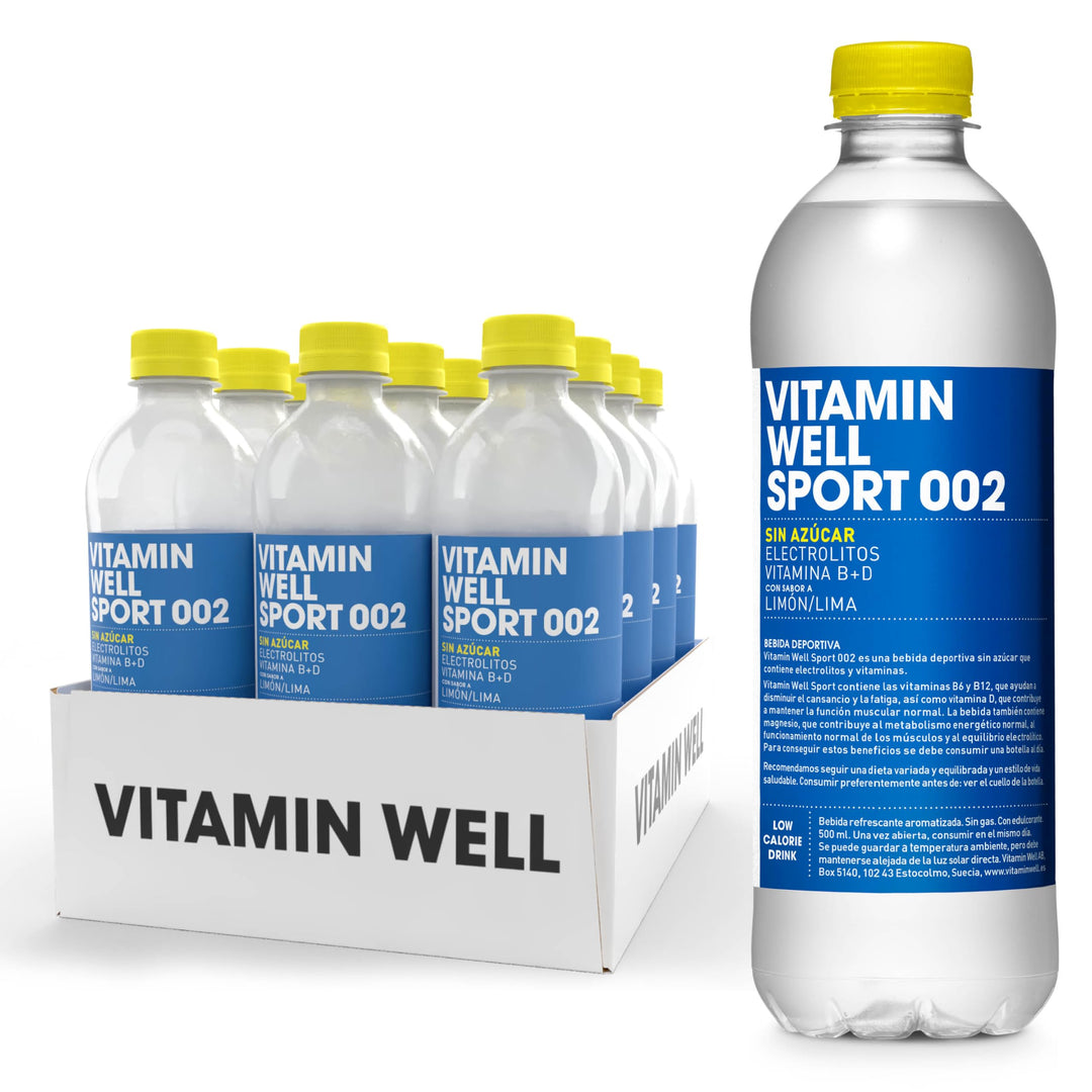 Vitamin Well Sport 002 - Sin azúcar 500 ml