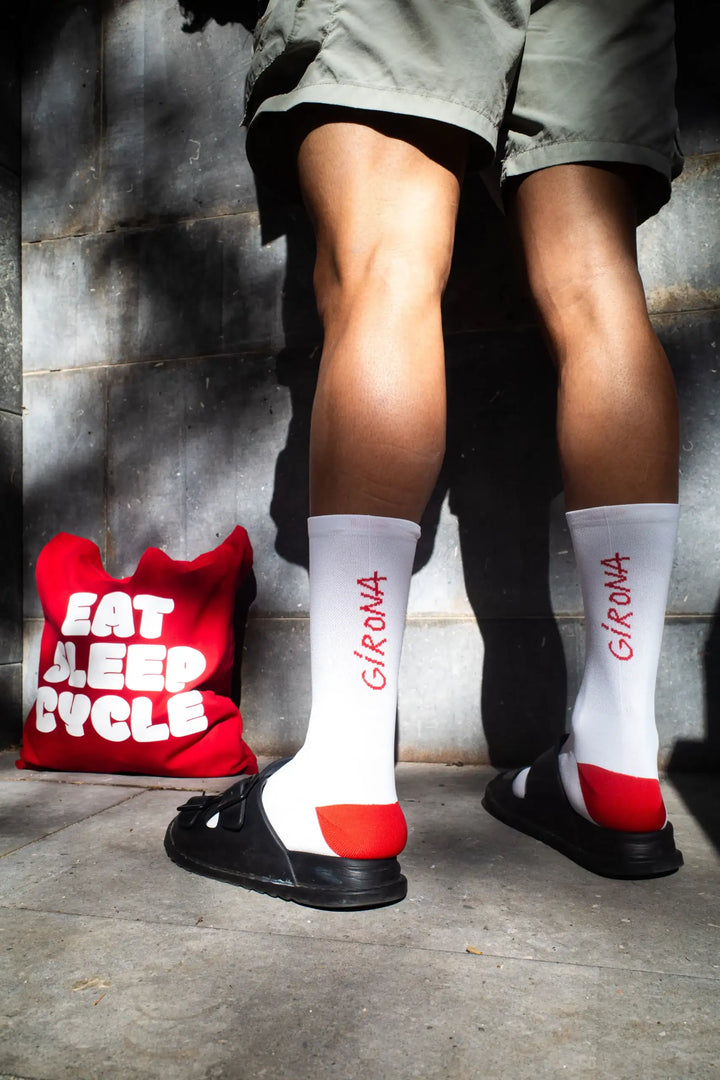 Eat Sleep Cycle Girona Tote Bag