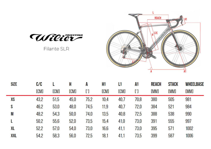 Wilier Filante SLR Road Bike (Shimano Dura Ace Di2) 2025