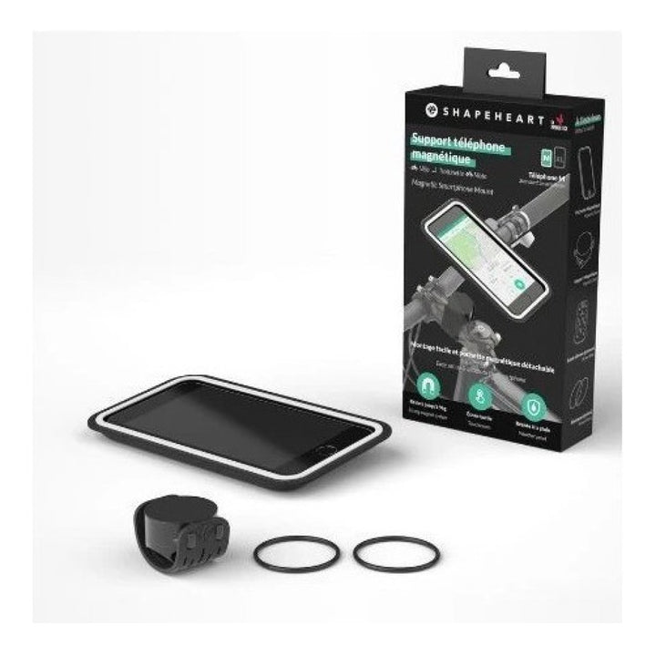 Funda y soporte magnético Shapeheart para bicicleta