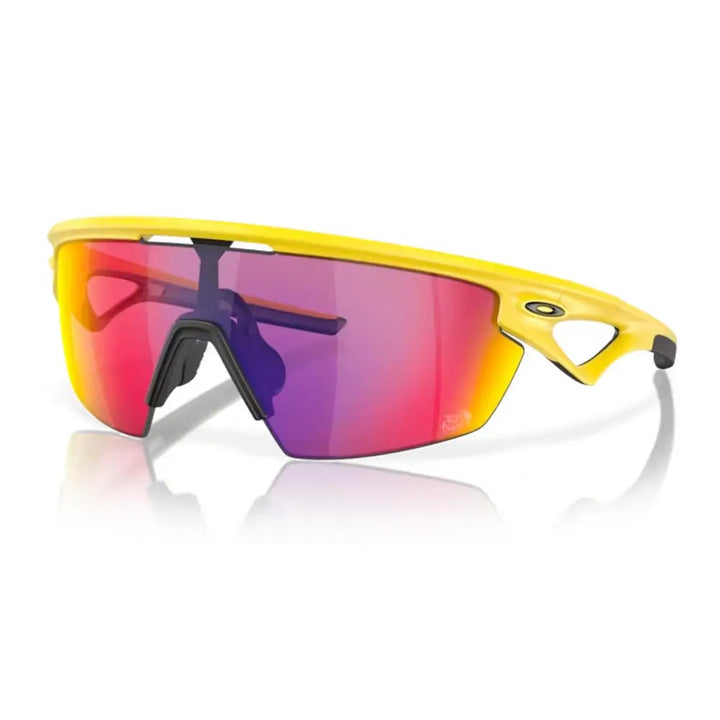 Oakley Sphaera Matte Yellow / Prizm Road TDF
