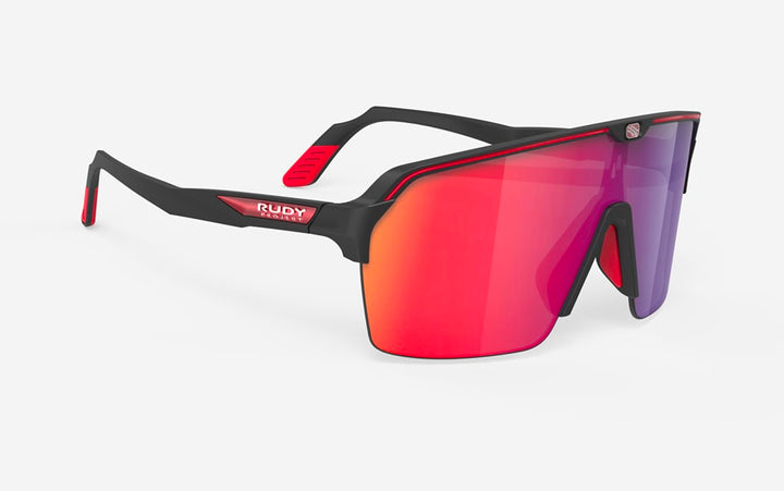 Rudy Project SPINSHIELD AIR Black Matte Mls Red