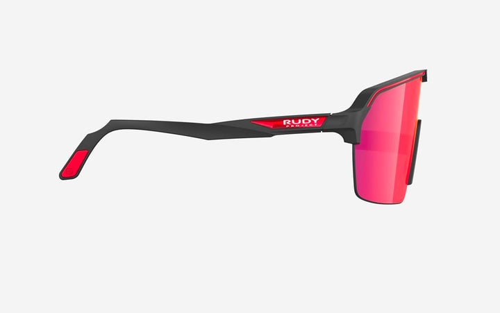 Rudy Project SPINSHIELD AIR Black Matte Mls Red
