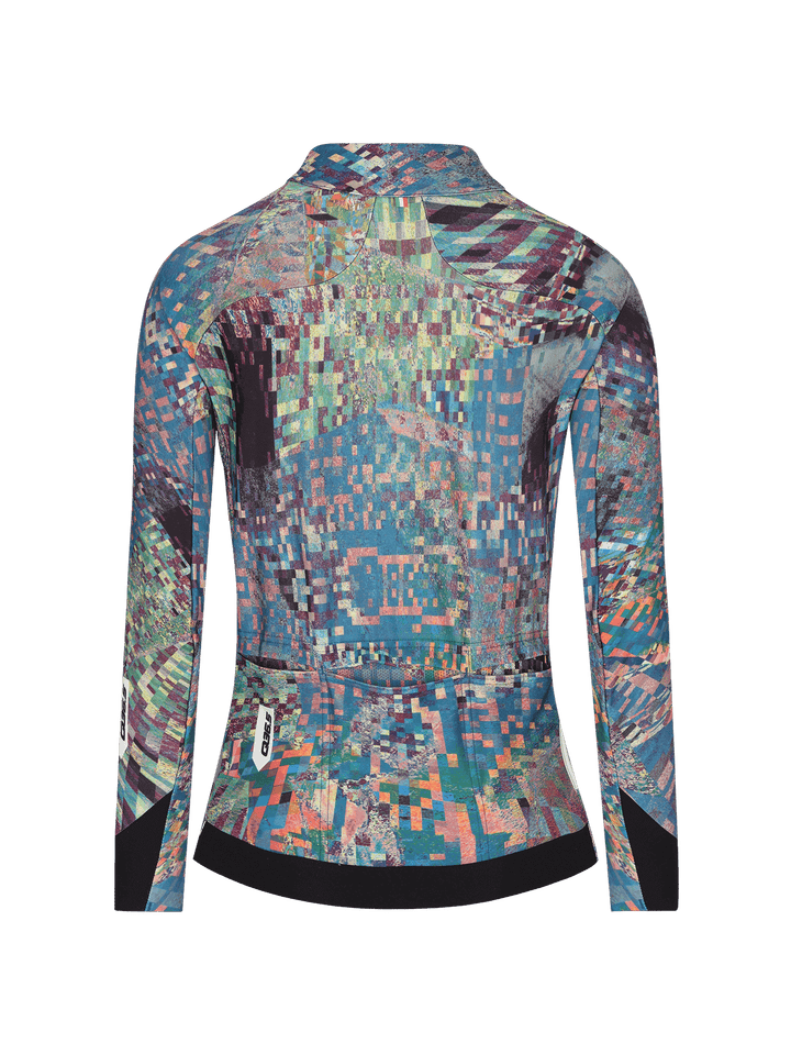Q36.5 Gregarius Hybrid Thermomap Langarmtrikot Damen Thermo Grün
