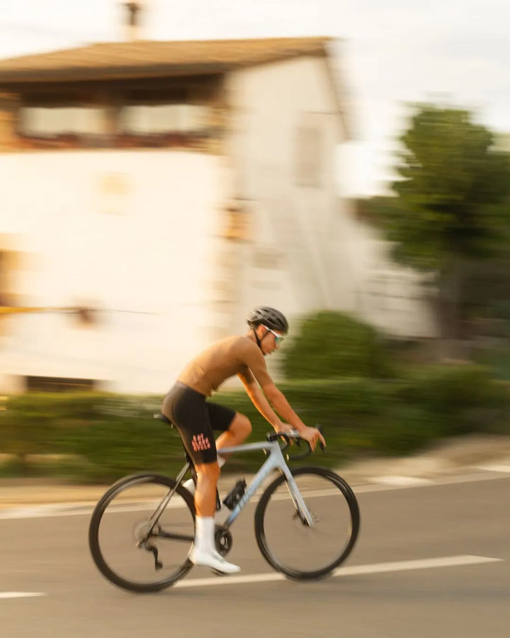 Eat Sleep Cycle Lite Road Bib Shorts Black/Pink