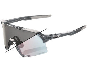 SPEEDCRAFT - Gris translúcid polit - Lent fotocromàtica de mirall daurat rosa