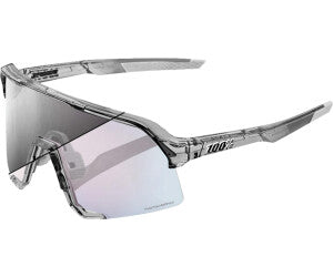 100% SPEEDCRAFT - Gris translucide poli - Verre photochromique miroir or rose