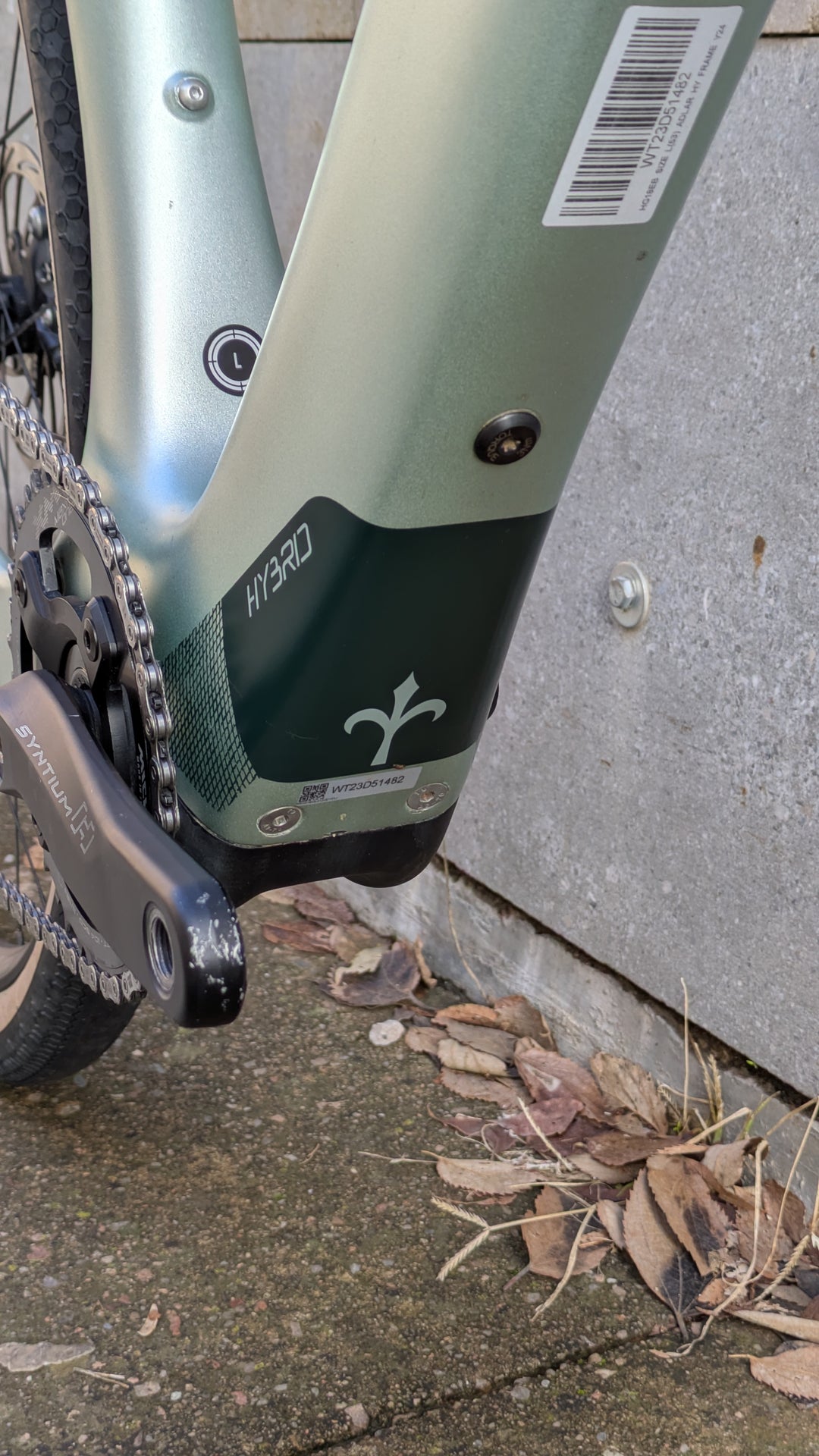 Bicicleta de grava híbrida Wilier Adlar (Shimano GRX 1x12) Ex-Demo L