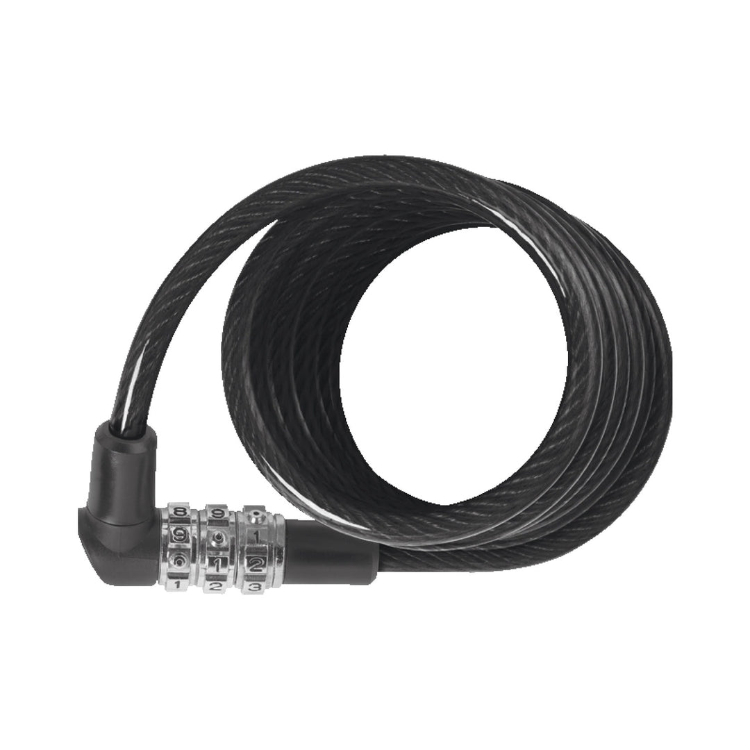 Abus 3506C/120 Spiral Cable Lock Black