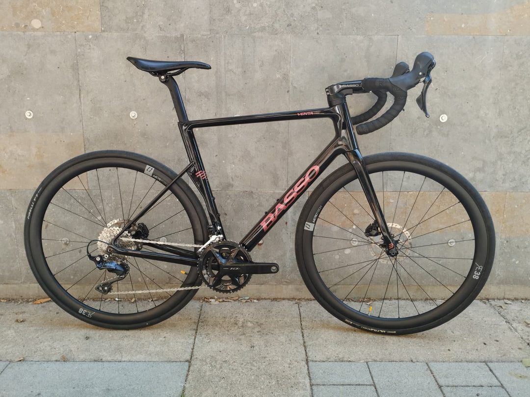 Basso Venta (Shimano 105 12 velocità) ex demo, taglia 53 cm, ruote in carbonio