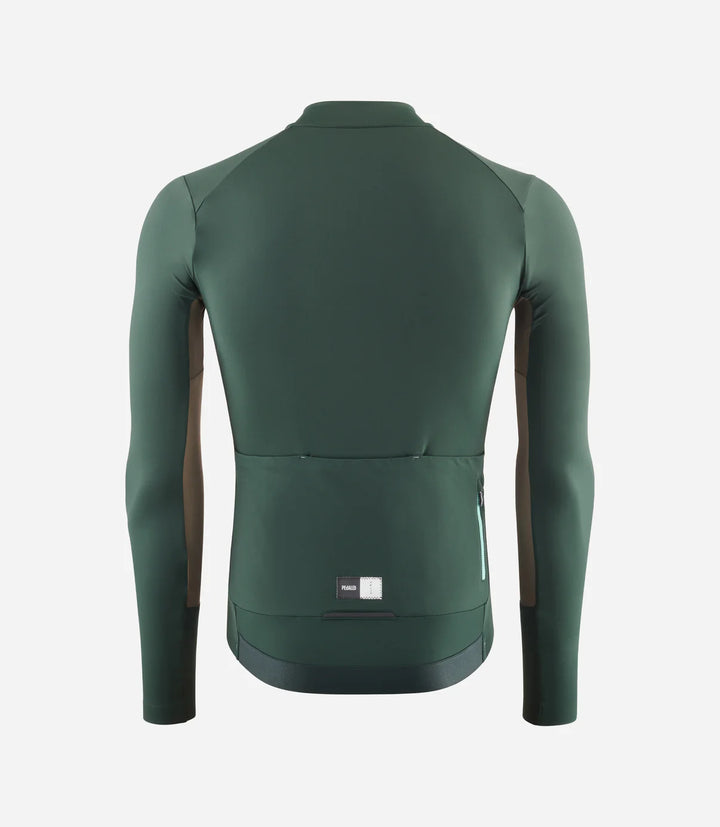 PEdALED Element LS Jersey Green Men