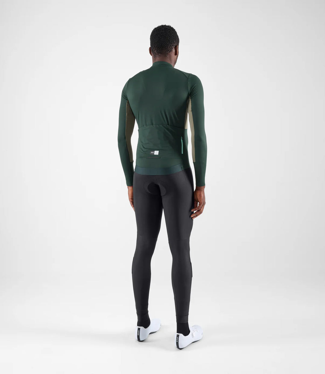 PEdALED Element LS Jersey Green Men