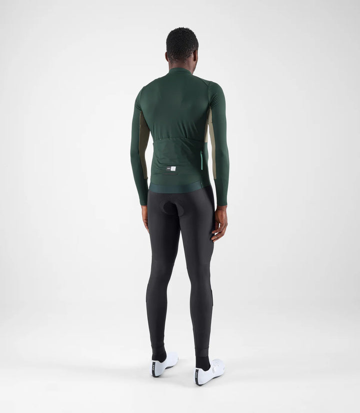 PEdALED Element LS Jersey Green Men