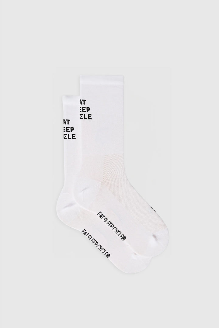 Eat Sleep Cycle Logo Socks