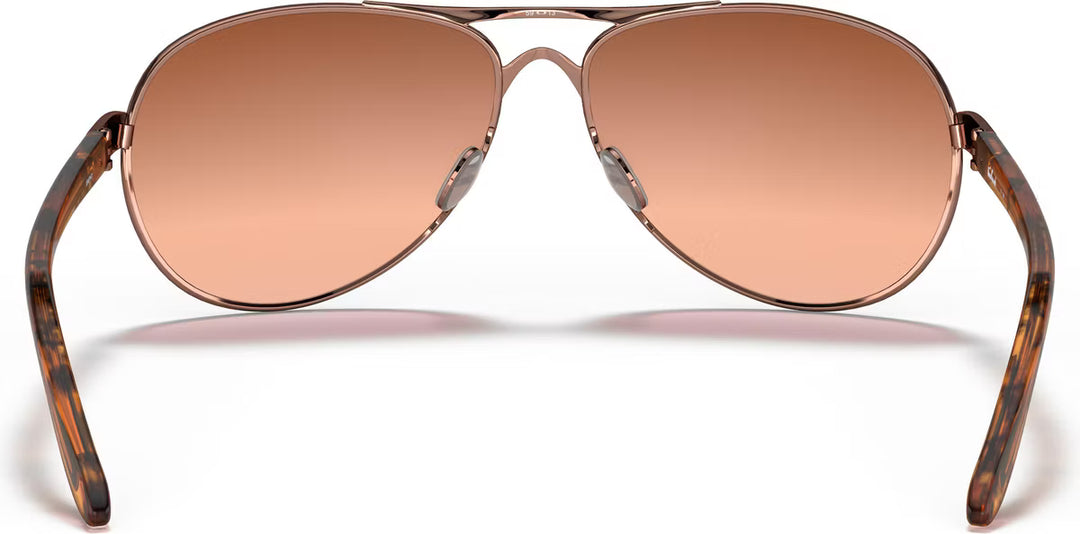 Oakley Feedback - Rose Gold - VR50 Brown Gradient