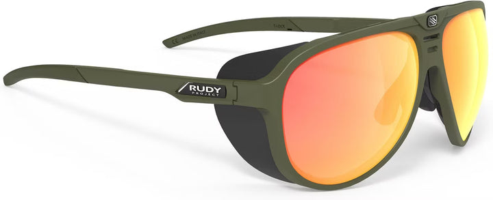 Rudy Project STARDASH Olive Matte Multilaser Orange