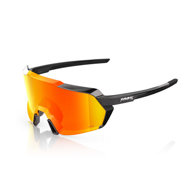 KORBIN - Gloss Metallic Black - Orange Flash  Mirror Photochromic