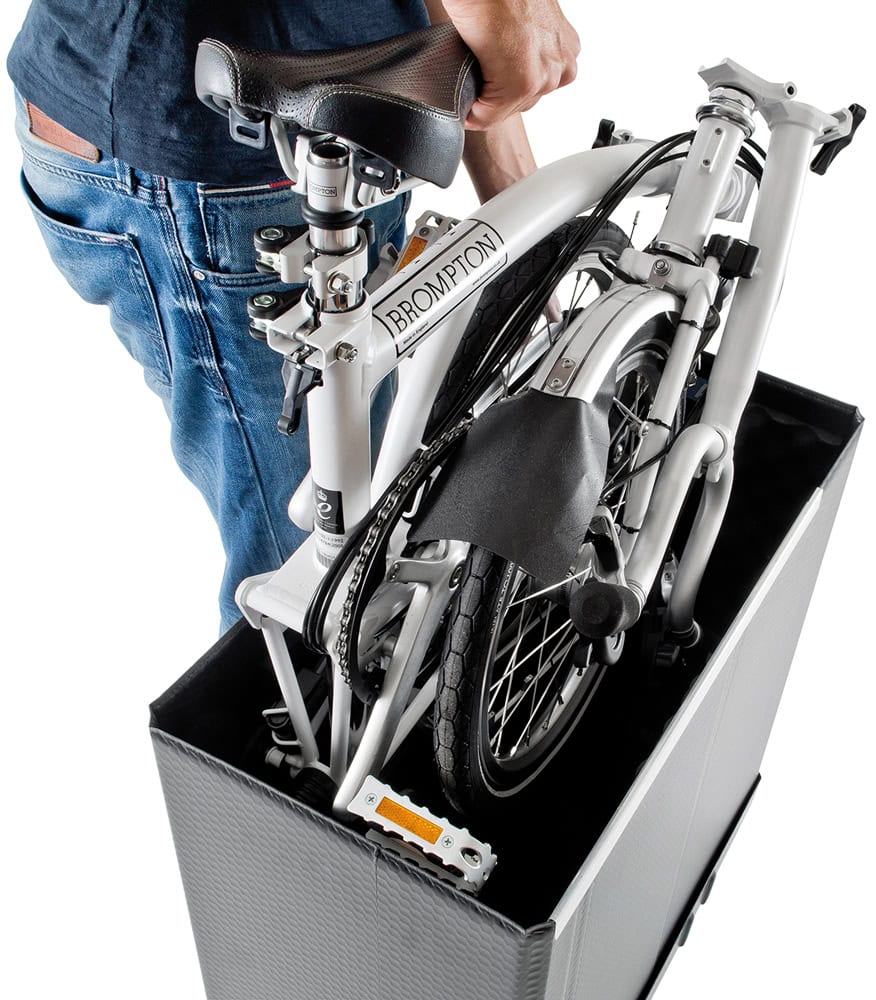 Maleta de transport per a bicicleta Brompton B&amp;W Foldon box S