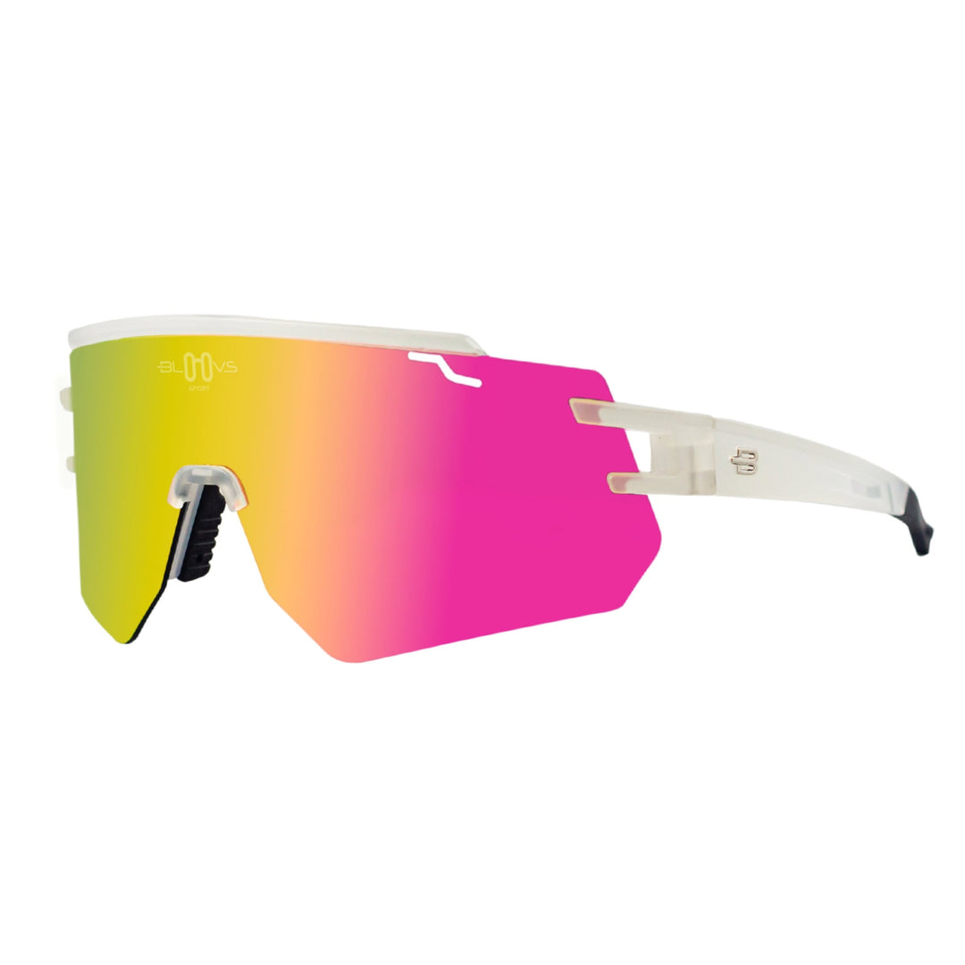 BLOOVS Galibier Matte Crystal Red Mirror Polarized