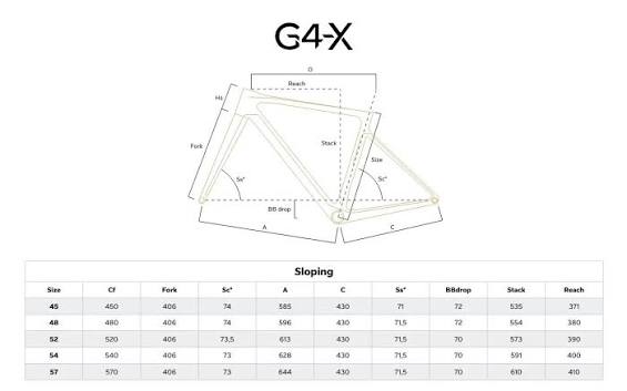 Bicicleta de grava Colnago G4-X (Sram Rival XPLR) Vision SC 45