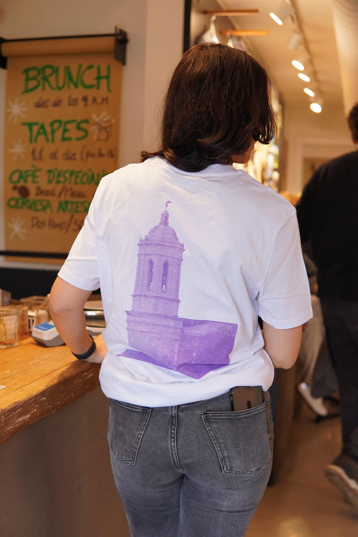 Camiseta Girona Catedral - Blanca