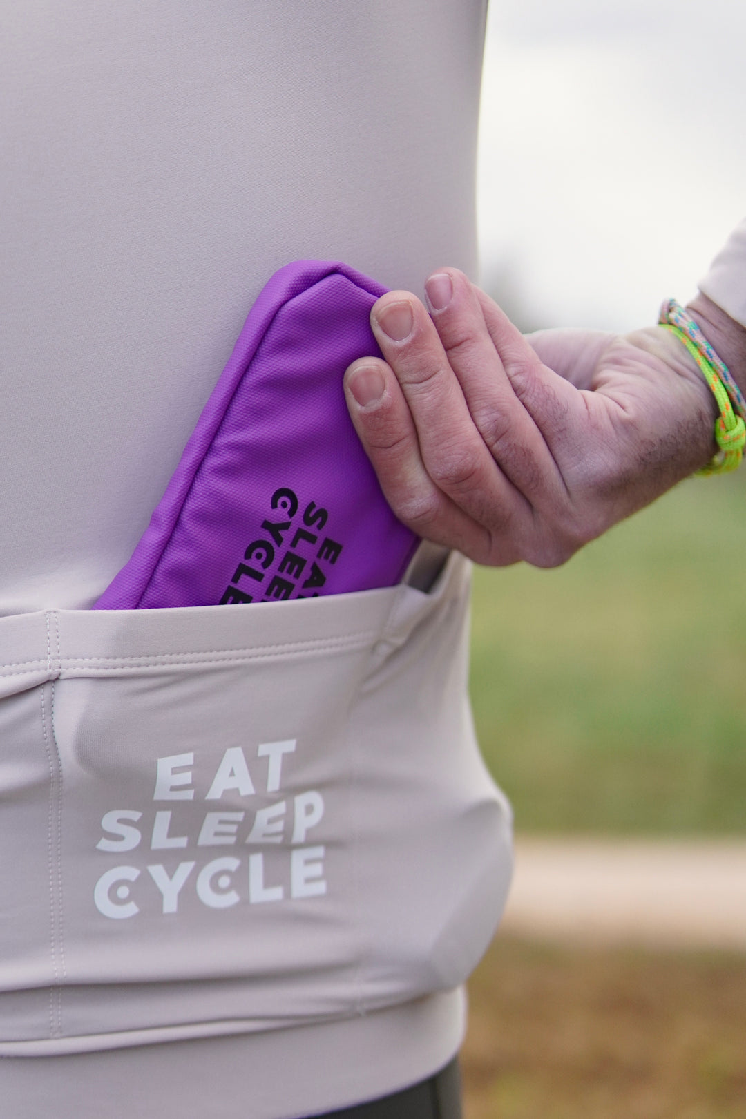 Eat Sleep Cycle Phone Case - Lavander