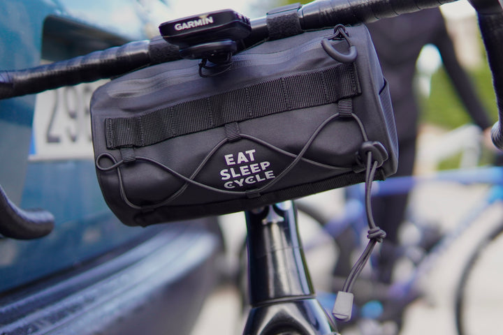 Bolsa para manillar de bicicleta Eat Sleep Cycle de 3 l
