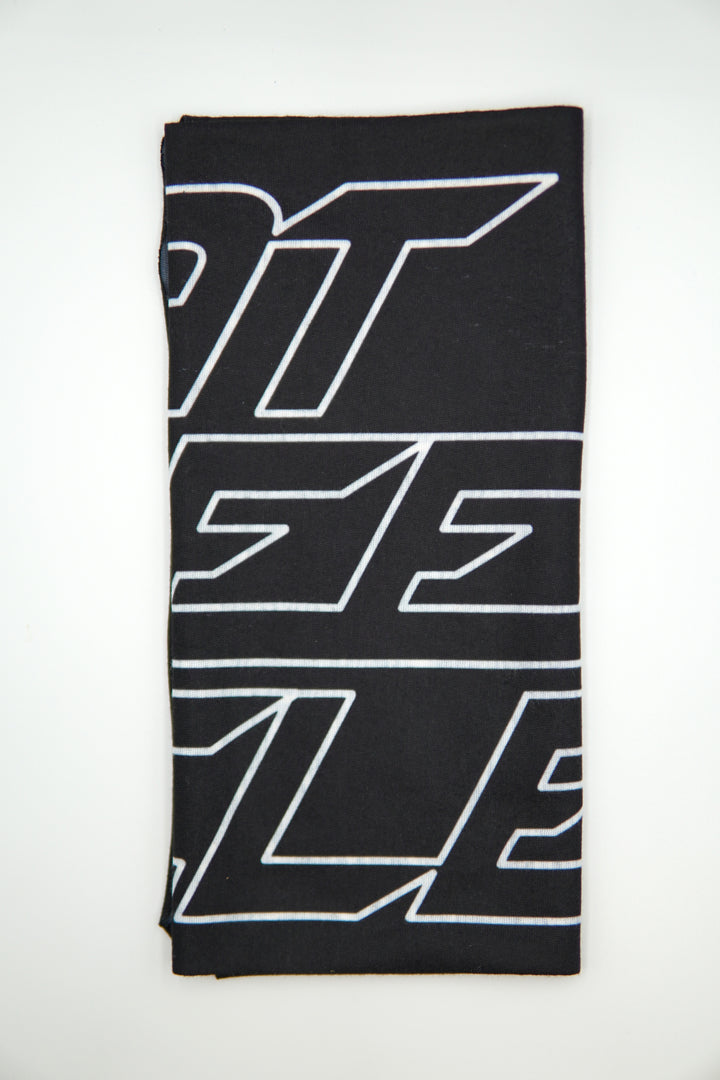 Eat Sleep Cycle Speed Logo Necktube - Black