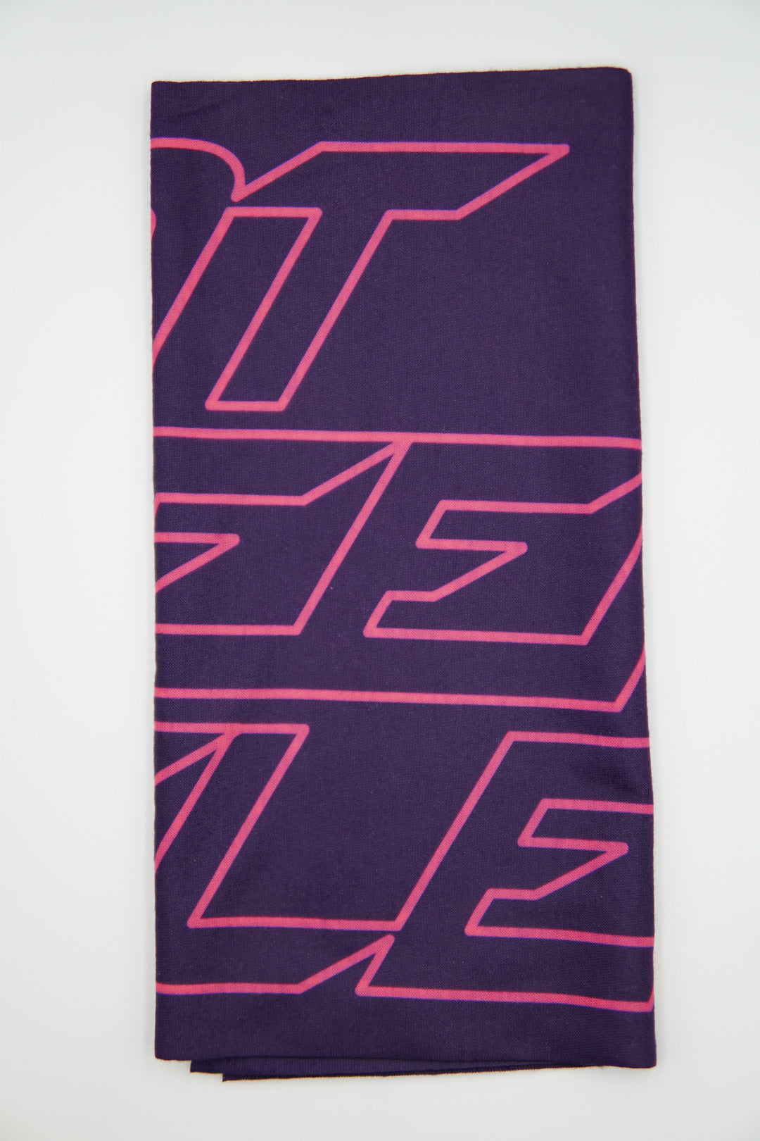 Eat Sleep Cycle Speed Logo Necktube - Purple