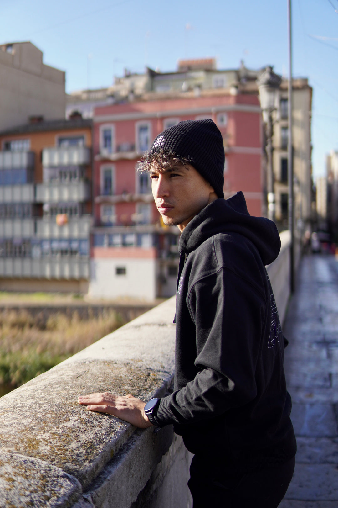 Eat Sleep Cycle Unisex Speed Logo Hoodie - Black