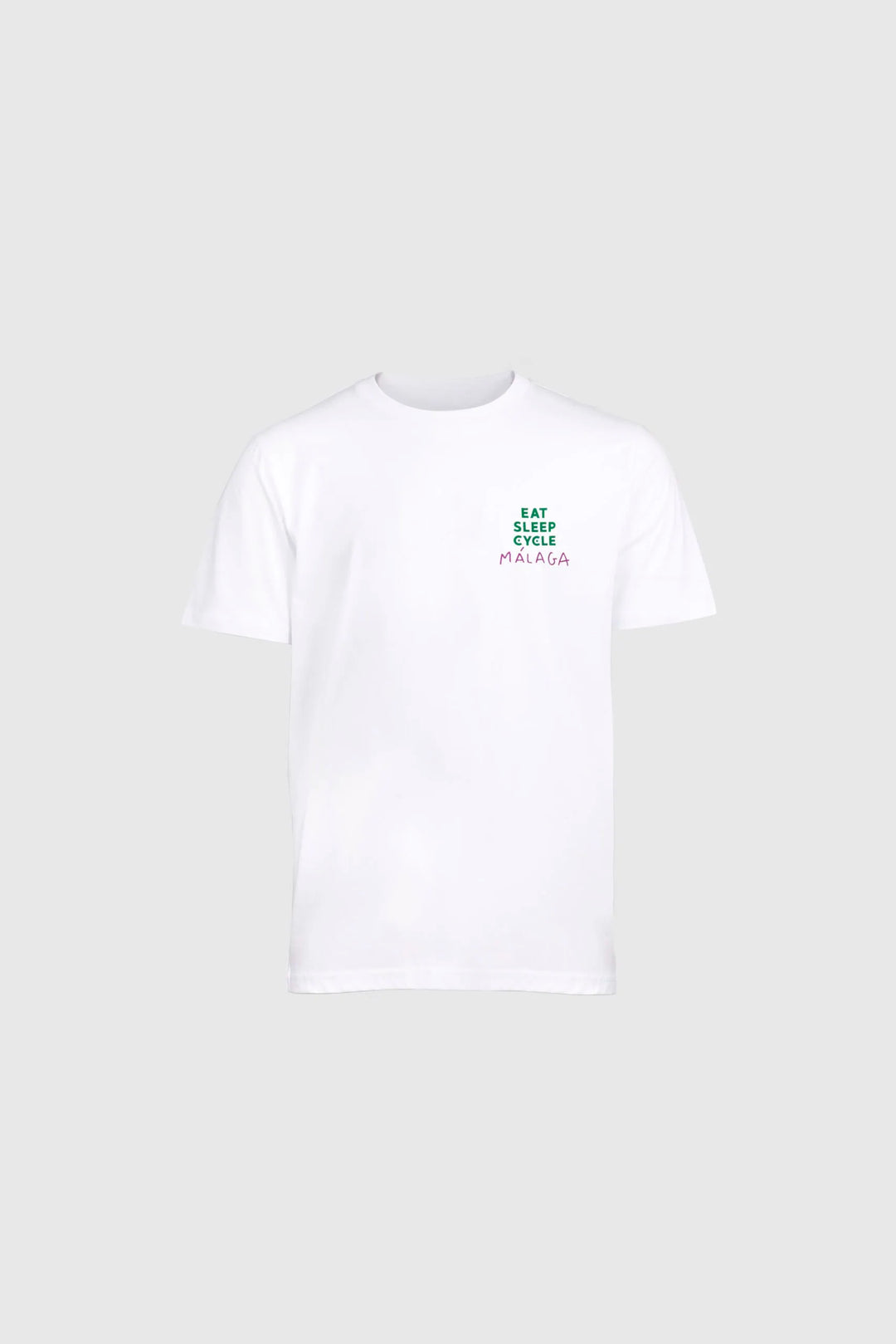 Málaga Espeto White Unisex T-shirt
