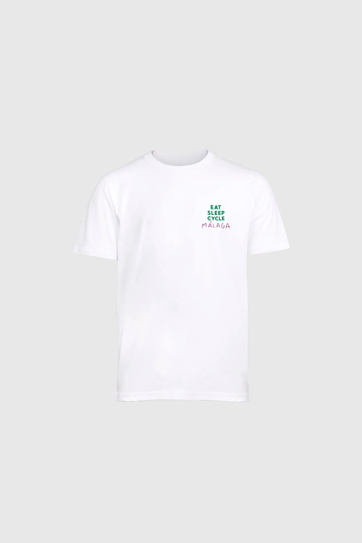 Málaga Espeto White Unisex T-shirt